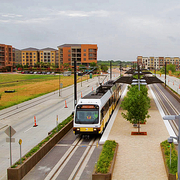 DART Orange Line Light Rail Station Texas