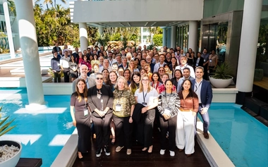 large group of professionals attending GHD's Technical Conference