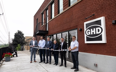 GHD's Peterborough office.
