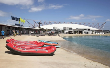 Vector Wero Whitewater Park in Manukau City, New Zealand