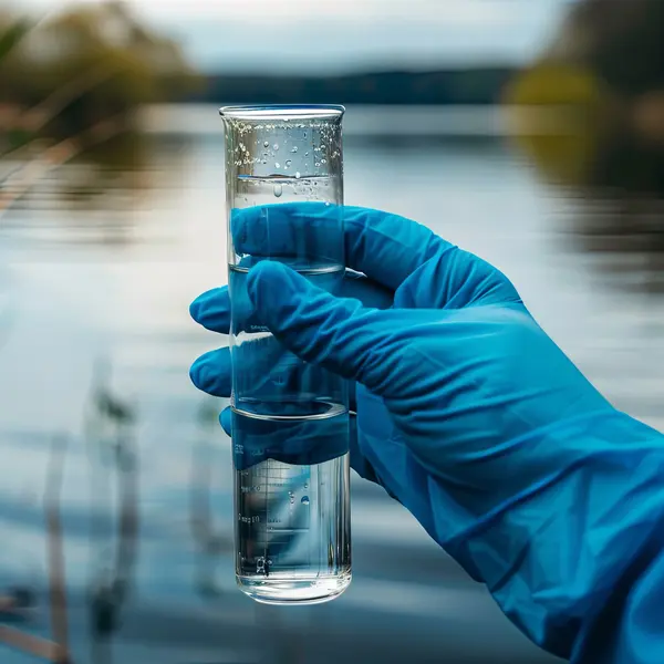 Water sample for PFAS testing