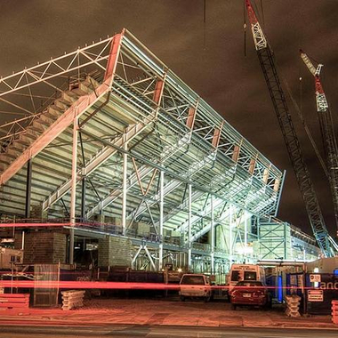 Agrandissement de la tribune routière d’Anfield 