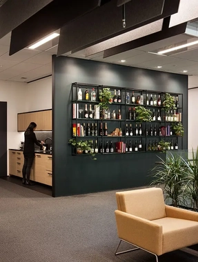 GHD Design - Pernod Ricard wine shelf