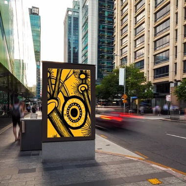Indigenous Artwork in Brisbane City