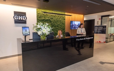GHD Montreal front desk