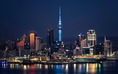 Auckland City Skyline - New Zealand
