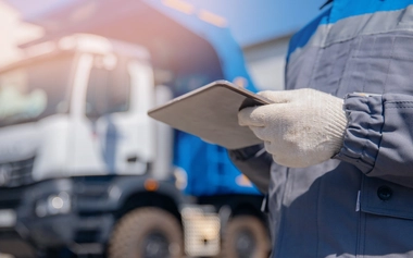 Dumptruck Driver Man