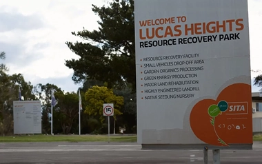 Lucas Heights signage