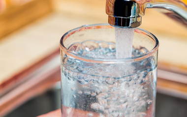glass of water