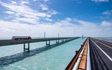 Seven Mile Bridge in Florida