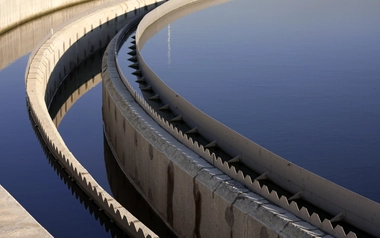 Biological wastewater treatment plant 