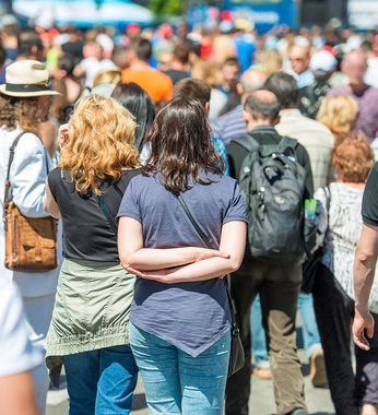 crowd movement during Birmingham 2022 Commonwealth Games