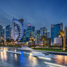 Skyscrapers at Doha Qatar