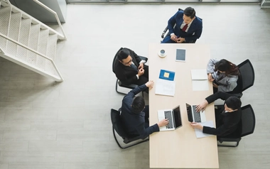 Business advisors in a meeting
