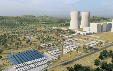 3D model of  the Future Energy Innovation & Training Hub site