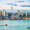 Panoramic view of Auckland Harbour