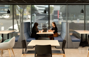 GHD Design - Auckland Central Police Station booth seats