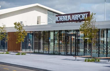 GHD Design - Rotorua Airport hero