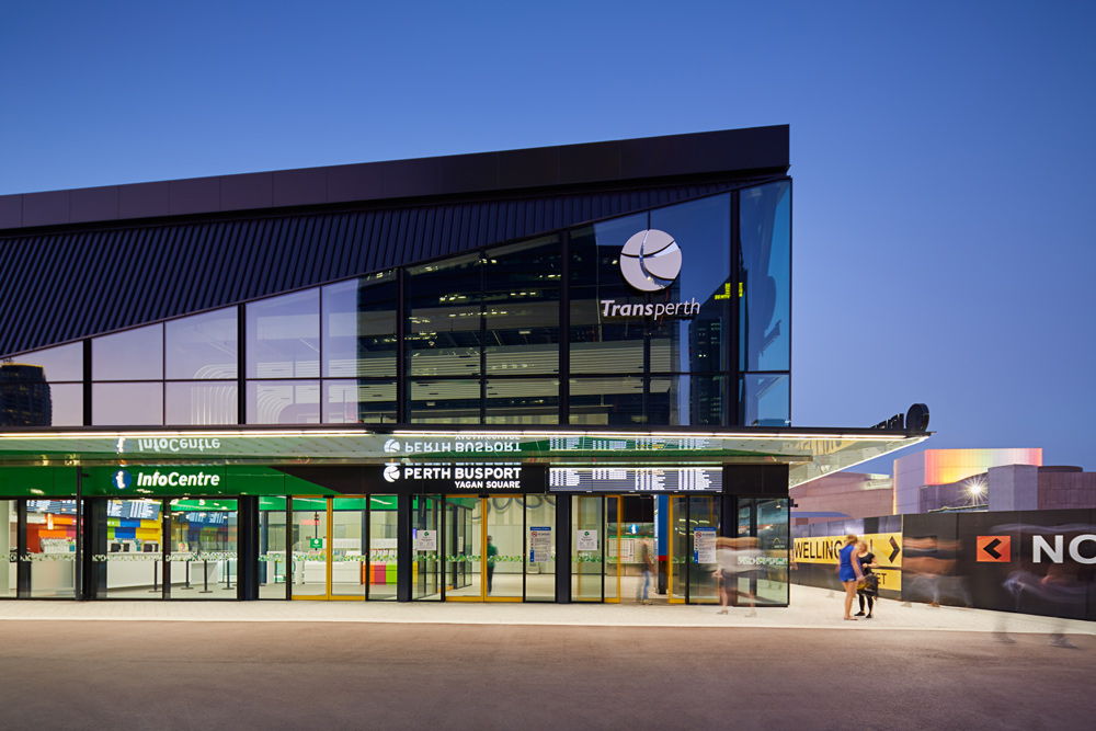 Transperth station interior architecture design