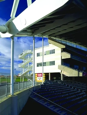 North Harbour Stadium stand