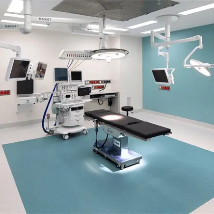 Surgical room with modern equipment