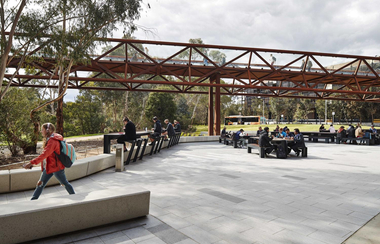 Deakin University Building HD Courtyard 2