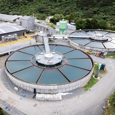 Te Marua - Drone Footage of Treatment Plant
