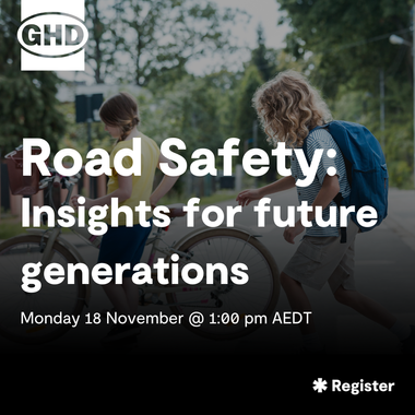 Road Safety webinar square tile