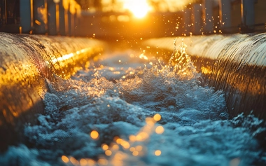 water treatment plant cleaning facility