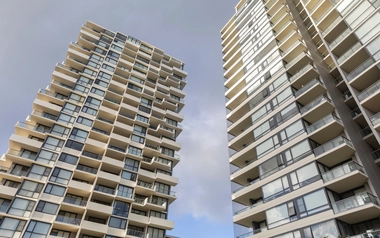 High rise residential building in Sydney Australia