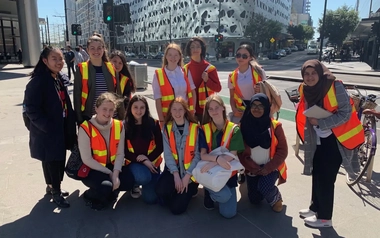 GHD STEM Pathways Program participants