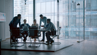 People in a meeting room