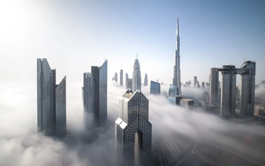 Burj Khalifa and Dubai cityscape