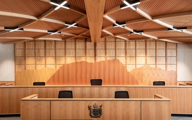 Maori Court in New Zealand