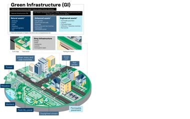 Infographic about Green Infrastructure 