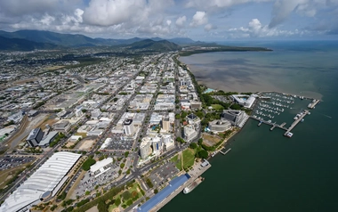Aerial view of Cairns