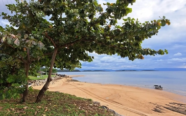 Beach at Palm Island