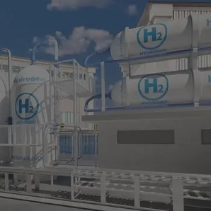 Hydrogen power station