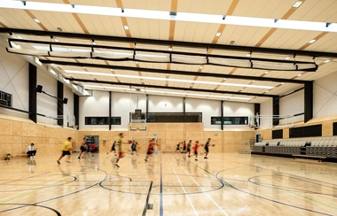 GHD Design - Dilworth Junior Gym interior