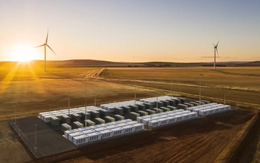 Hornsdale Wind FarmTesla Battery