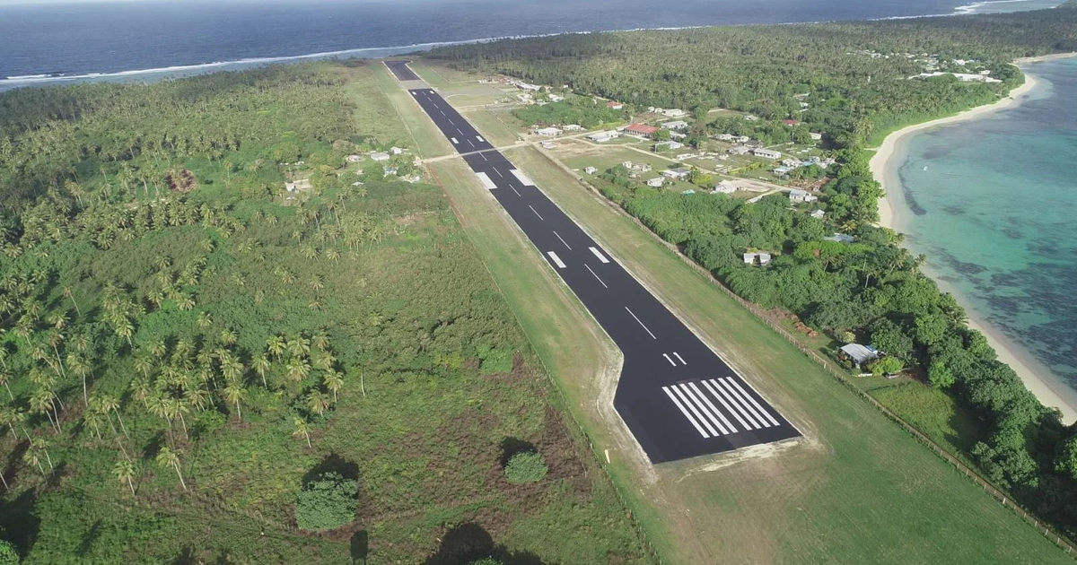 Transforming Ha'apai: The resurfacing of Salote Pilolevu Airport runway ...