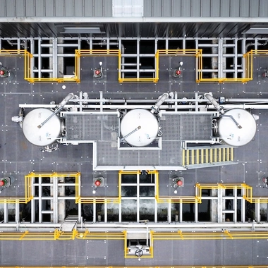 Te Marua - Birds Eye view of Treatment Plant