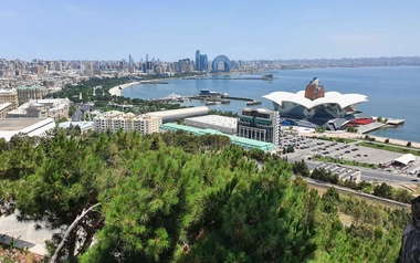 Baku Azebaijan Skyline 