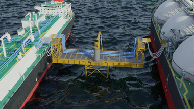 Floating energy terminal infrastructure