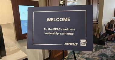 PFAS Leadership Exchange entrance 