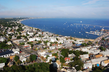 Aerial view of Cape Cod