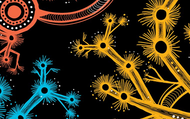 Bold and colorful graphics