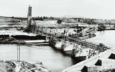 Projet de construction du pont GHD en 1950