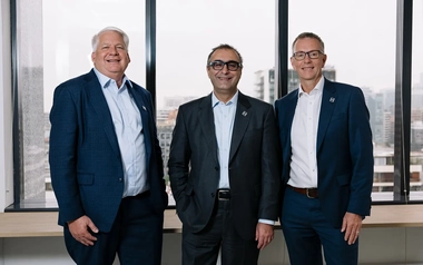 Rob Knott, Jim Giannopoulos and Ian Fraser