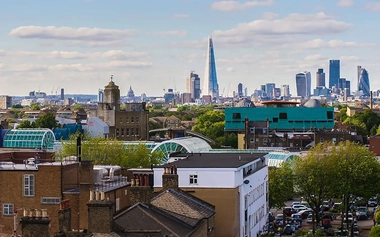 Panoramic view of England